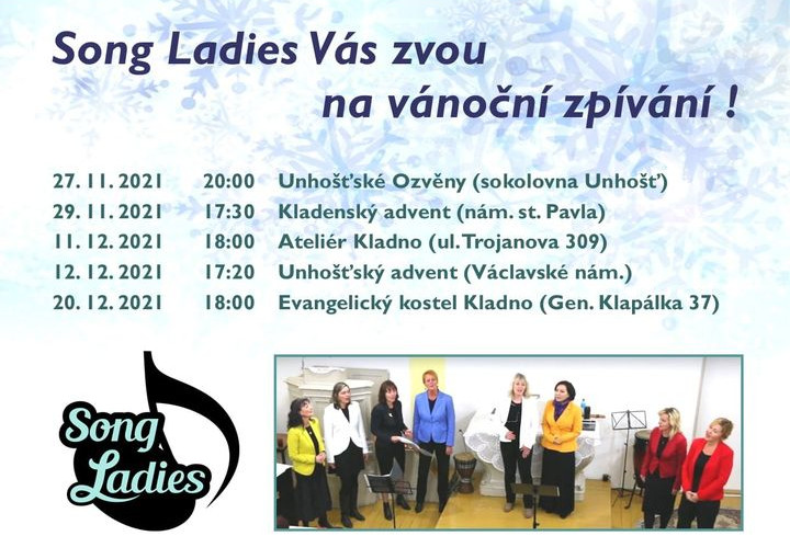 Song Ladies v Evangelickém kostele